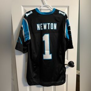 NWOT Carolina Panthers Cam Newton #1 Nike NFL Jersey Large